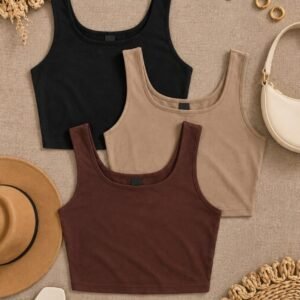 Musculosa Crop Essential Fit